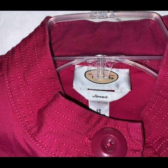 Talbots size 12 Pink Jacket-excellent condition - Picture 2 of 4